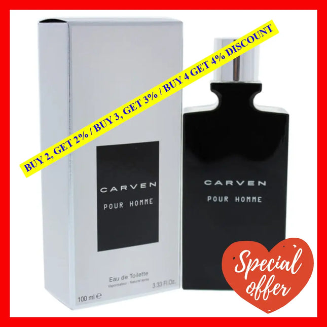 Carven Pour Homme By For Men - 3.33 Oz Edt Spray