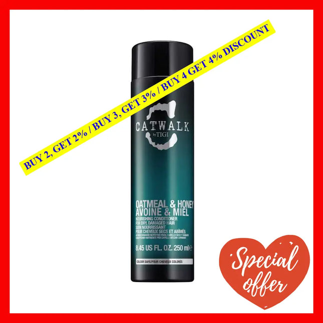 Catwalk Oatmeal Honey Nourishing Conditioner By Tigi For Unisex - 8.5 Oz