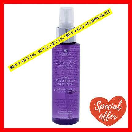 Caviar Anti-Aging Infinite Color Hold Top Coat By Alterna For Unisex - 4.2 Oz Hair Spray