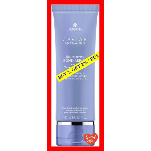 Caviar Anti-Aging Restructuring Bond Repair Leave-In Overnight Serum By Alterna For Unisex - 3.4 Oz