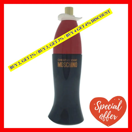 Cheap And Chic By Moschino For Women - 3.4 Oz Edt Spray (Tester)