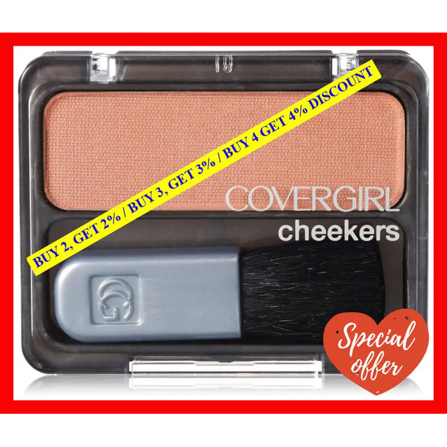 Cheekers Blush - 130 Iced Cappuccino By Covergirl For Women 0.12 Oz