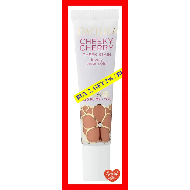 Cheeky Cherry Cheek Stain - Sweet By Pacifica For Women 0.50 Oz Blush