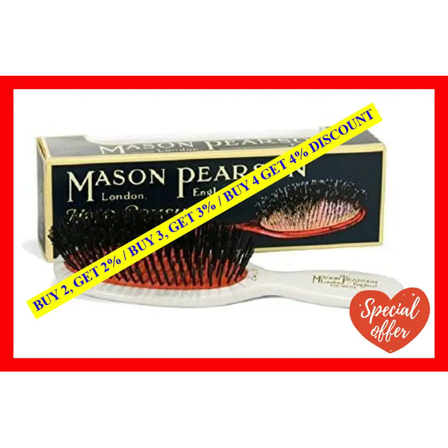 Child Pure Bristle Brush - Cb4 Dark By Mason Pearson For Unisex 1 Pc Hair