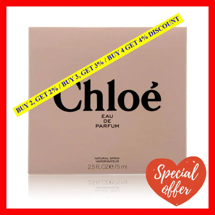 Chloe By For Women - 2.5 Oz Edp Spray