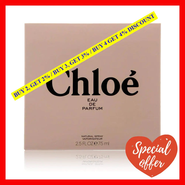 Chloe By For Women - 2.5 Oz Edp Spray
