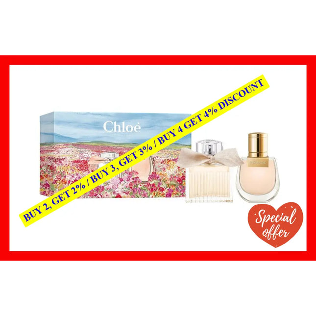 Chloe Les Mini By For Women - 2 Pc Gift Set 0.67Oz Edp Spray Nomade