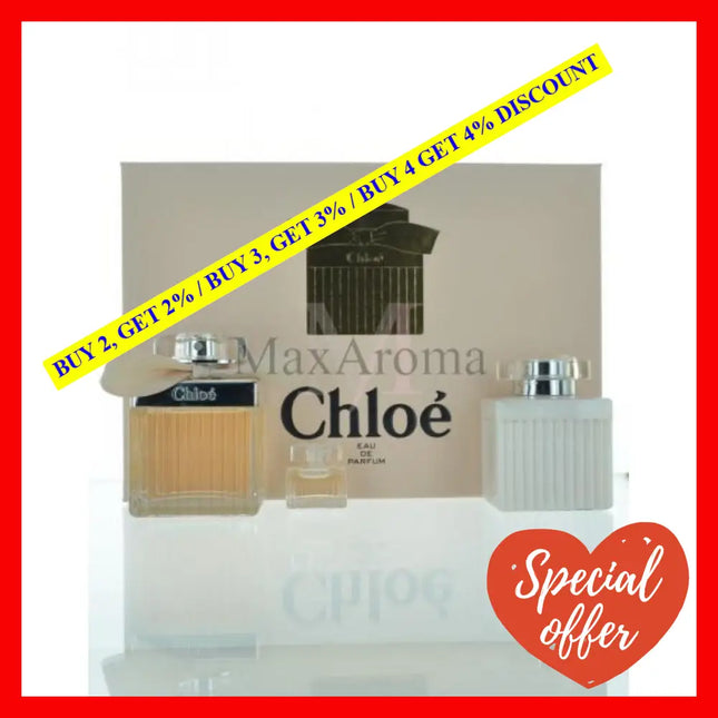 Chloe Perfume Gift Set For Women 3 Pieces Set