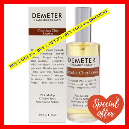 Chocolate Chip Cookie By Demeter For Women - 4 Oz Cologne Spray