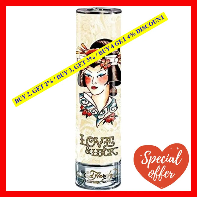 Christian Audigier Love And Luck Eau De Parfumfor Women 3.4 Oz / 100 Ml