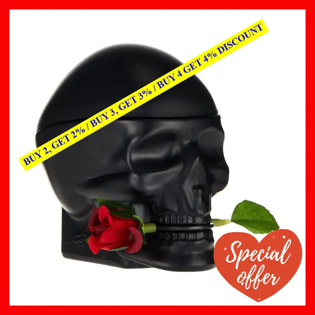 Christian Audigier Skulls And Roses 3.4 Oz / 100 Ml Eau De Toilette For Men