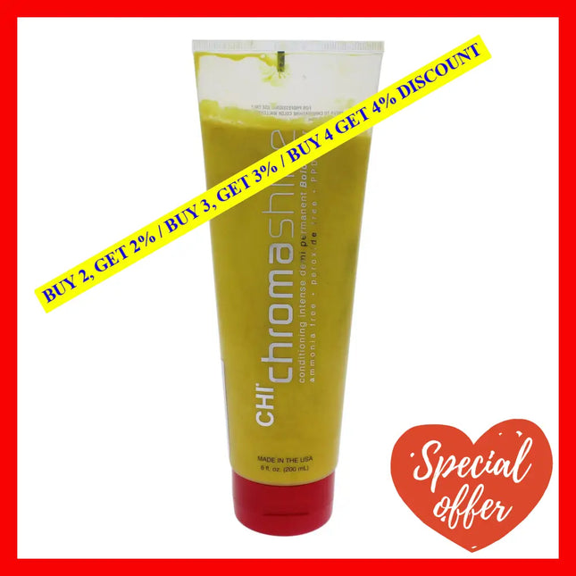 Chromashine - Pale Yellow Bold By Chi For Unisex 8 Oz Hair Color