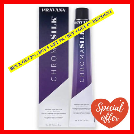 Chromasilk Creme Hair Color - 10.08 Extra Light Sheer Pearl Blonde By Pravana For Unisex 3 Oz