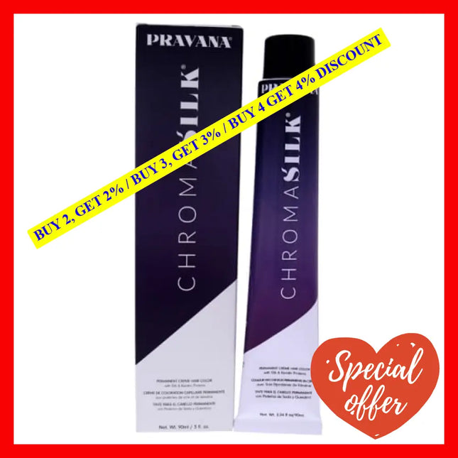 Chromasilk Creme Hair Color - 6.23 Dark Beige Golden Blonde By Pravana For Unisex 3 Oz