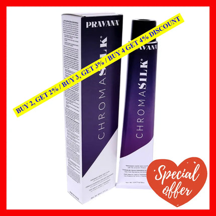 Chromasilk Creme Hair Color - 6.5 Dark Mahogany Blonde By Pravana For Unisex 3 Oz