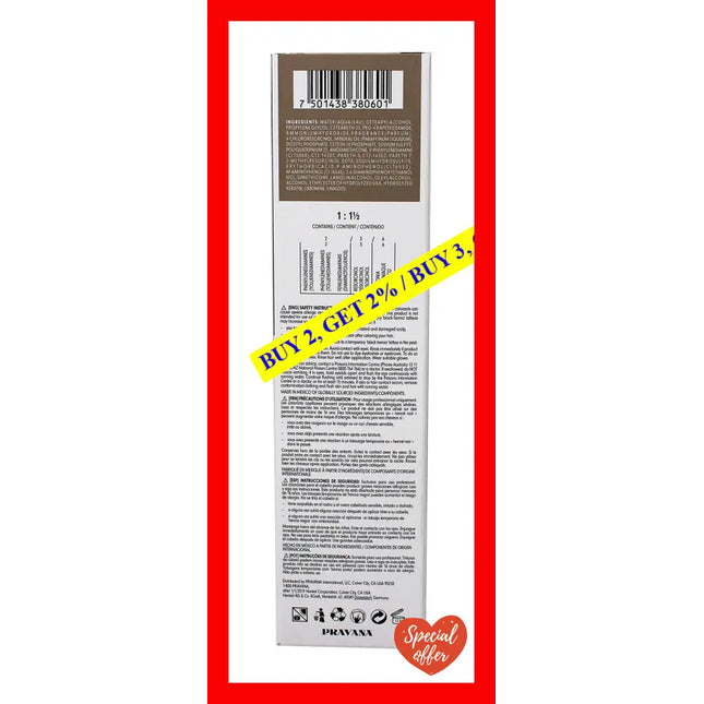 Chromasilk Creme Hair Color - 7.22 Intense Beige Blonde By Pravana For Unisex 3 Oz