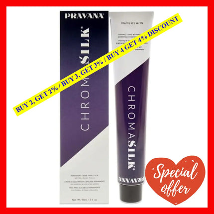 Chromasilk Creme Hair Color - 8.43 Light Copper Golden Blonde By Pravana For Unisex 3 Oz
