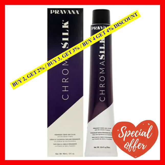 Chromasilk Creme Hair Color - 9N Very Light Blonde By Pravana For Unisex 3 Oz