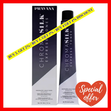 Chromasilk Express Tones - Dark Mahogany By Pravana For Unisex 3 Oz Hair Color