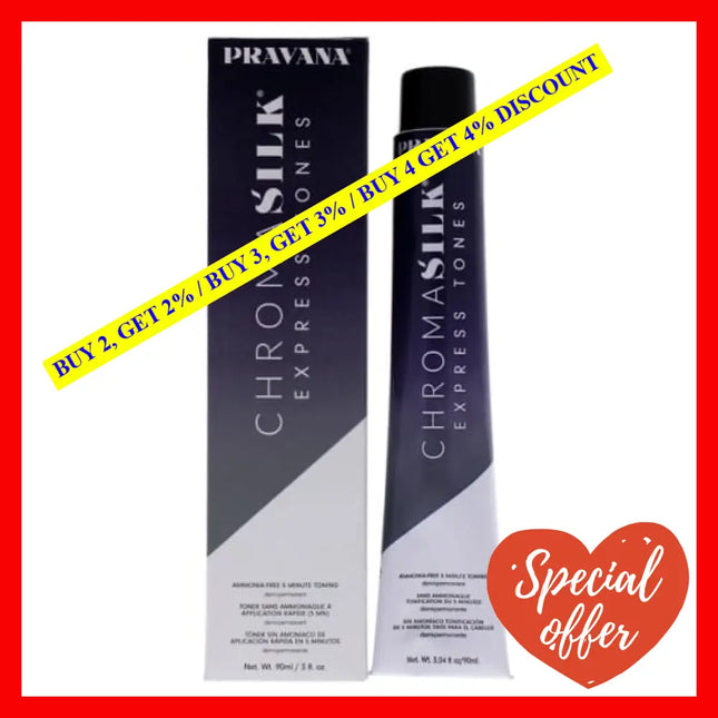 Chromasilk Express Tones - Dark Mahogany By Pravana For Unisex 3 Oz Hair Color