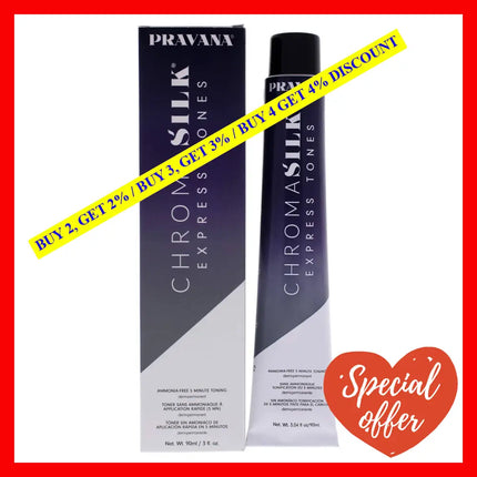 Chromasilk Express Tones - Gold By Pravana For Unisex 3 Oz Hair Color
