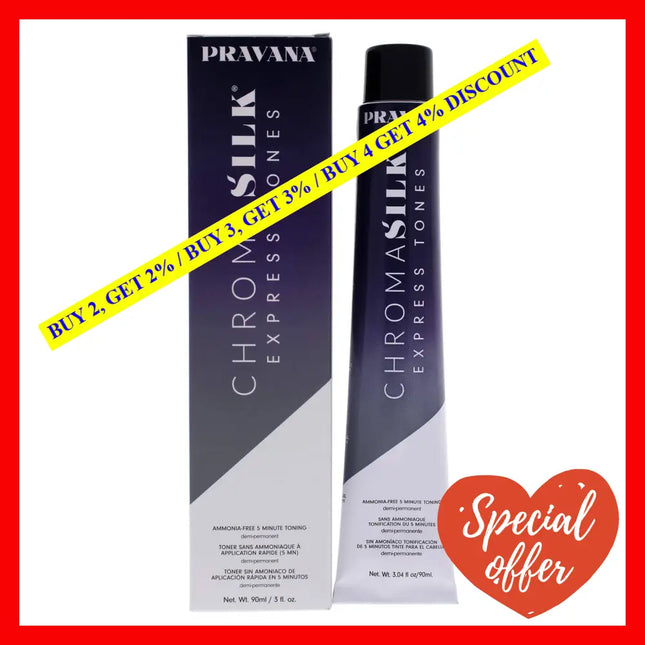 Chromasilk Express Tones - Gold By Pravana For Unisex 3 Oz Hair Color