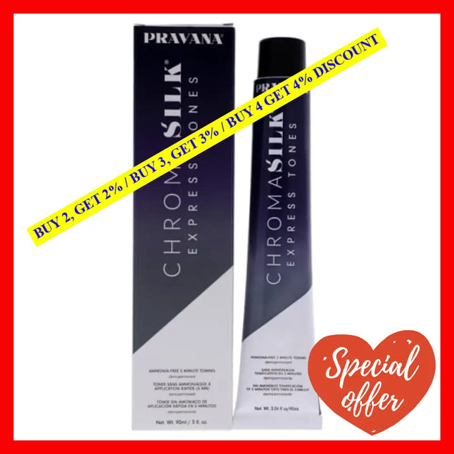Chromasilk Express Tones - Pearl By Pravana For Unisex 3 Oz Hair Color