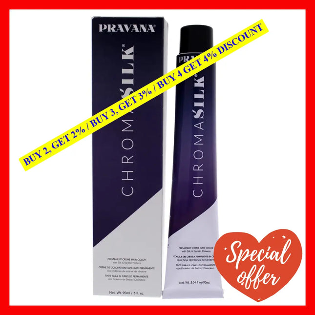 Chromasilk Hair Color Corrector - Ash Green By Pravana For Unisex 3 Oz