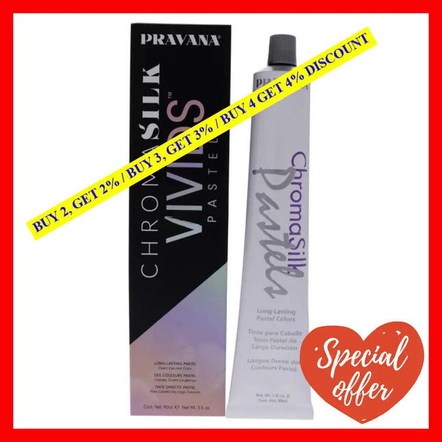 Chromasilk Pastels Long Lasting Color - Too Cute Coral By Pravana For Unisex 3 Oz Hair