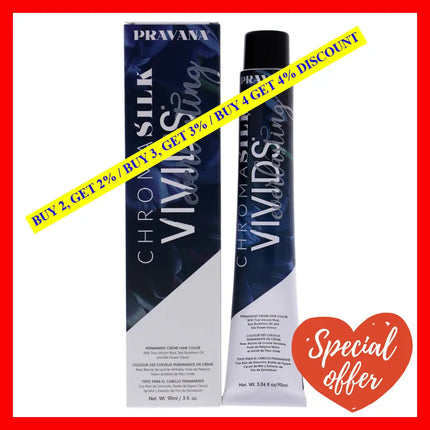 Chromasilk Vivids Everlasting Permanent - Enchanted Pink By Pravana For Unisex 3 Oz Hair Color