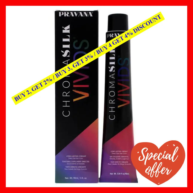 Chromasilk Vivids Long-Lasting Vibrant Color - Clear By Pravana For Unisex 3 Oz Hair