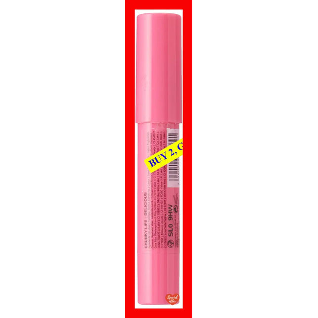 Chunky Lips - Spontaneous By W7 For Women 0.08 Oz Lipstick