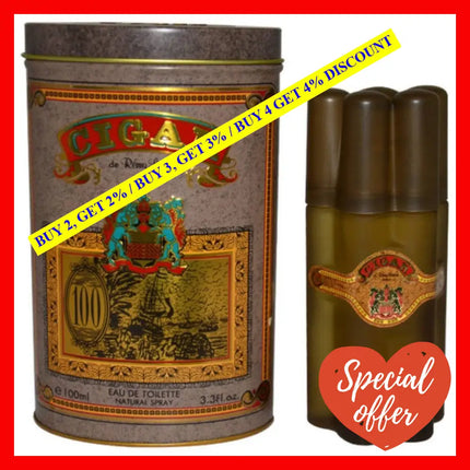 Cigar By Remy Latour For Men - 3.3 Oz Edt Spray