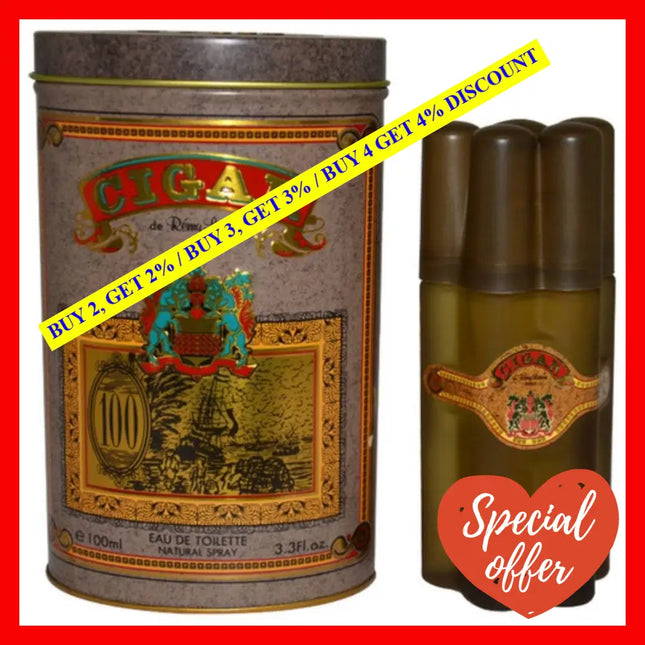 Cigar By Remy Latour For Men - 3.3 Oz Edt Spray