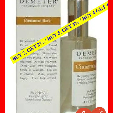 Cinnamon Bark By Demeter For Women - 4 Oz Cologne Spray