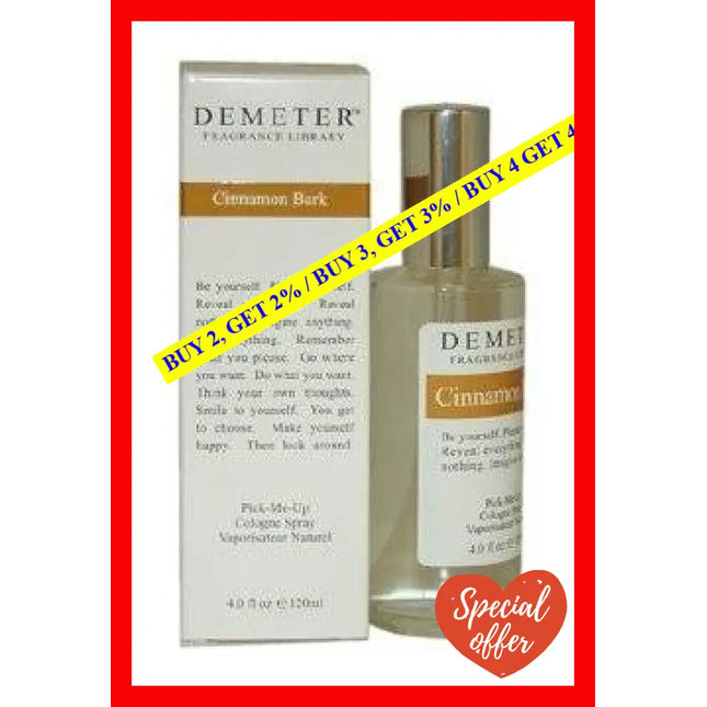 Cinnamon Bark By Demeter For Women - 4 Oz Cologne Spray