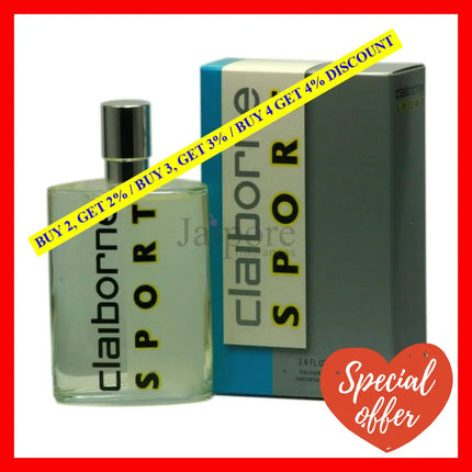Claiborne Sport By Liz For Men - 3.4 Oz Edc Spray