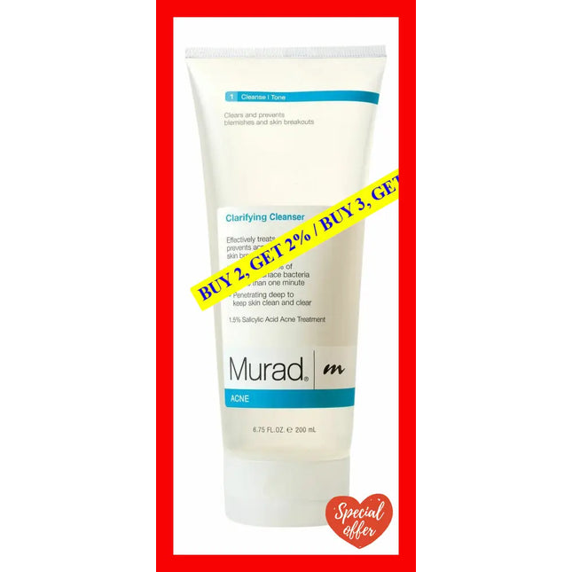 Clarifying Cleanser By Murad For Unisex - 6.75 Oz