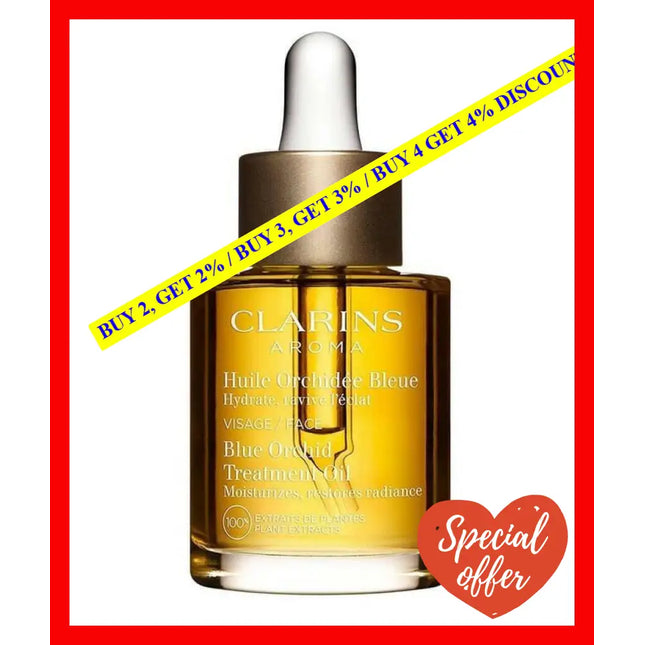 Clarins Aroma Blue Orchid Treatment Oil 30Ml - 3666057030901