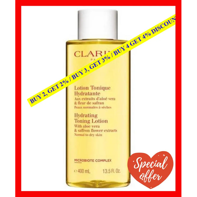 Clarins Hydrating Toning Lotion For Normal To Dry Skin 200 Ml Women (3380810378825)