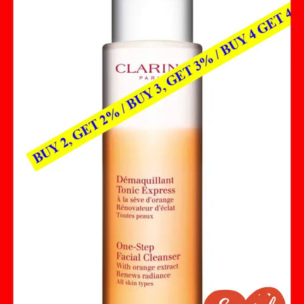 Clarins / One-Step Facial Cleanser With Orange Extract 6.8 Oz