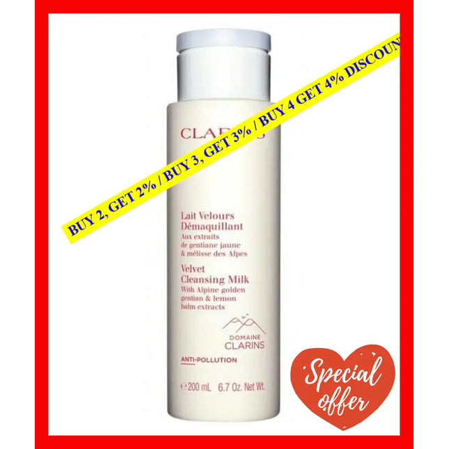 Clarins Reiniging & Lotions Cleansing Milk 200 Ml - 3380810378795