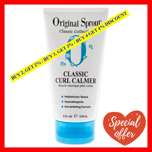 Classic Curl Calmer By Original Sprout For Kids - 4 Oz Cream