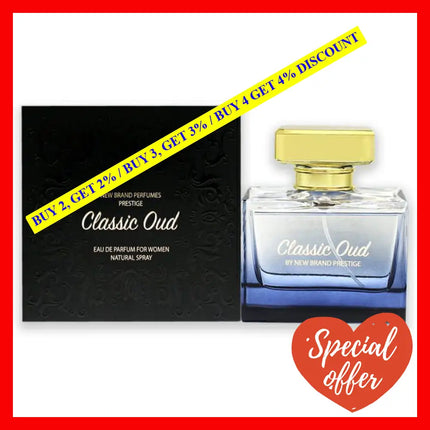 Classic Oud By New Brand For Women - 3.3 Oz Edp Spray