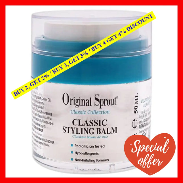 Classic Styling Balm By Original Sprout For Unisex - 1.7 Oz