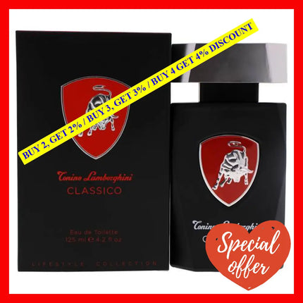 Classico By Tonino Lamborghini For Men - 4.2 Oz Edt Spray