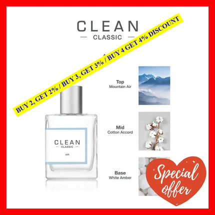Clean Air By 2 Oz Edp For Women