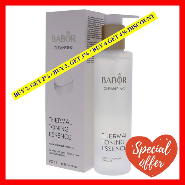 Cleansing Thermal Toning Essence By Babor For Women - 6.76 Oz