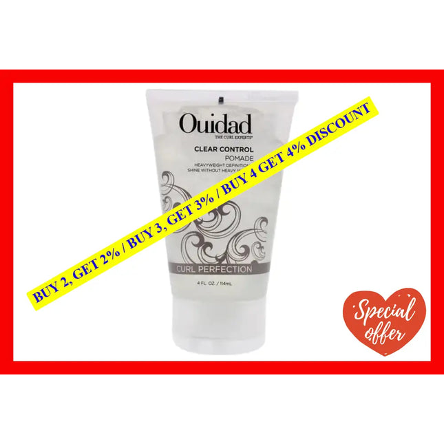 Clear Control Pomade By Ouidad For Unisex - 4 Oz