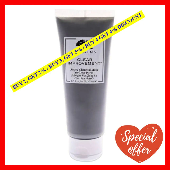 Clear Improvement Active Charcoal Mask By Origins For Unisex - 2.5 Oz